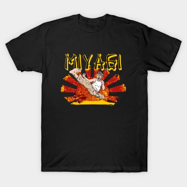 Miyagi T-Shirt by Brainfrz